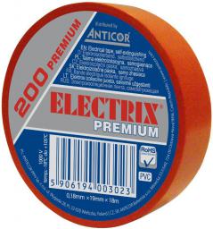 Anticor Taśma elektroizolacyjna ELECTRIX 200 PREMIUM 19mm 18m czerwona