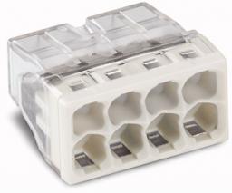 Wago Złączka Compact 8-przewodowa transparentna / jasnoszara (2273-208)