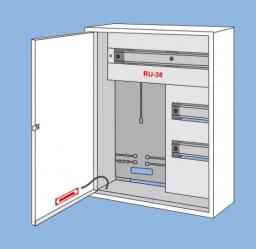 Karwasz Rozdzielnica uniwersalna IP30 biała RU-38