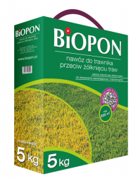 Biopon Nawóz granulowany do trawnika przeciw żółknięciu 1kg (1175)