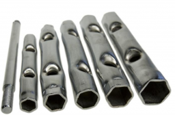 Sterg Zestaw kluczy rurowych dwustronnych 8-17mm 6szt. (CON-KR-01)