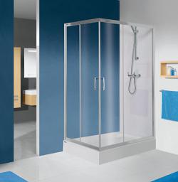 Sanplast Kabina prysznicowa KN/TX5b narożna prostokątna 80 x 100cm (600-271-0200-38-401)