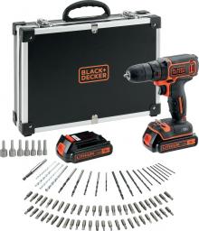 Wiertarko-wkrętarka Black&Decker BDCDC18BAFC 18 V 2 x akumulator 1.5 Ah