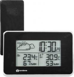 Stacja pogodowa Terdens Stacja pogodowa wyświetlacz LCD z czujnikiem zewnętrznym (3540)