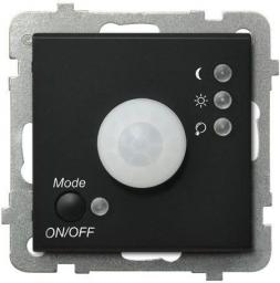Ospel Elektroniczny czujnik ruchu Sonata czarny metalik (ŁP-16R/m/33)