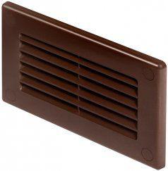 AWENTA Zakończenie kanału płaskiego 55 x 110mm brąz (KP55-30BR)