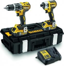 Zestaw elektronarzędzi Dewalt 6-elementowy (DCK266P2)