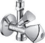 Schell Zawór kątowy Sanland kombinowany 1/2"x3/8"x3/4"  (970160000)