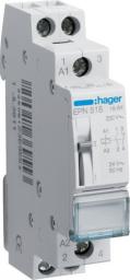 Hager Przekaźnik impulsowy 16A 24V AC 12V DC 1Z 1R (EPN518)