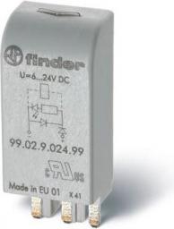 Finder Moduł EMC LED zielony+warystor 28-60V AC/DC (99.02.0.060.98)