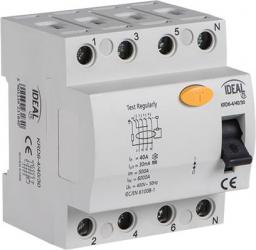 Kanlux Wyłącznik różnicowo-prądowy 4P 100A AC (23197)