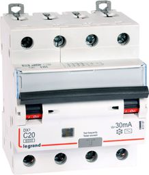 Legrand Wyłącznik różnicowo-nadprądowy 4P 20A C 0,03A typ AC P314 DX3 (411187)