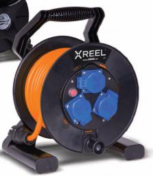 PCE Przedłużacz bębnowy Xreel 4 gniazda 3 x 2,5mm IP44 30m (92501H48263)