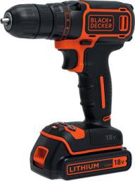 Wiertarko-wkrętarka Black&Decker BDCDC18KB 18 V 2 x akumulator 1.5 Ah