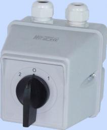 Elektromet Łącznik krzywkowy 2-0-1 3P 100A IP44 ŁK 100-73 w obudowie (910773)