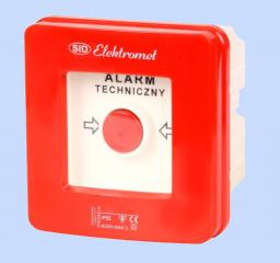 Elektromet Wyłącznik alarmowy 2Z 12A /WYŁĄCZNIK GŁÓWNY/ IP55 WG-2s (921441)