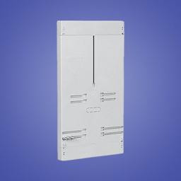 Elektro-Plast Tablica licznikowa 378 x 200mm 1/3F szara T-1F/3F-b/z (10.4)