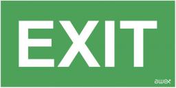 AWEX Piktogram Exit logo 125 x 250mm (PS28)