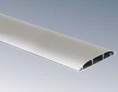 Kontakt-Simon Listwa podłogowa DCS 130x18mm anodyzowane aluminium długość 2m (TF11183/8)