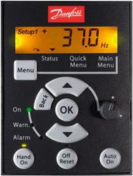 Danfoss Panel sterujący do falowników VLT Micro Drive LCP 12 z potencjometrem (132B0101)