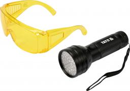 Yato Latarka UV 51 LED 3 x 1,5V + okulary (YT-08581)