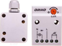 Orno Czujnik zmierzchowy z zewnętrzną sondą w puszce 2300W 2-100lx IP65/IP20 biały (OR-CR-232)