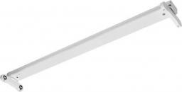 GTV Oprawa świetlówkowa OSL SLIM 2x120W T8 LED G13 AC230V IP20 z okablowaniem pod świetlówki LED natynkowa biały (OS-OSL2120S-00)
