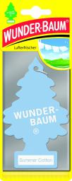 WUNDER-BAUM Papierowy zapach samochodowy Summer Cotton (23-153)
