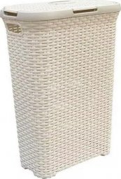 Kosz na pranie Curver Natural Style 40L kremowy (46792)
