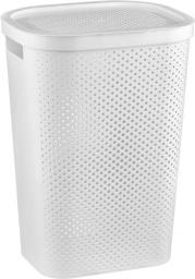 Kosz na pranie Curver Infinity 60L biały (231007)