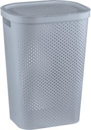 Kosz na pranie Curver Infinity 60L jasno szary (231008)