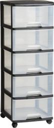 Curver Regał przezroczysty 5x20L (50382)
