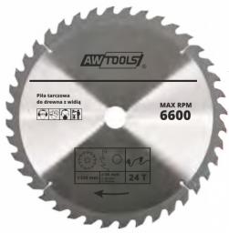 AWTools Piła tarczowa do drewna 190 x 30/22/16mm 60z (AW48465)