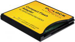 Delock Adapter karty pamięci Secure Digital (SD/SDHC/SDXC) / MMC do CF (61796)