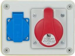Pawbol Rozdzielnica stacjonarna R-BOX 150 1x32A/5P 1x250V IP44 (B.1090)