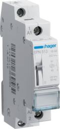 Hager Przekaźnik impulsowy 16A 24V AC 12V DC 1Z (EPN513)