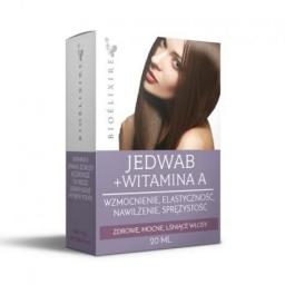 Bioelixire Nawilżający jedwab do włosów z witaminą A 20ml
