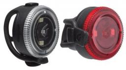 Blackburn Zestaw lampki CLICK przód 20 lumenów, CLICK tył 4 lumeny czarne (BBN-7085182)
