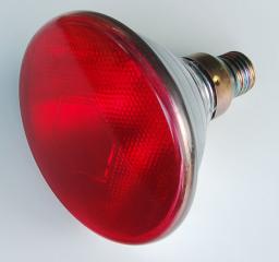 Helios Promiennik podczerwieni rubinowy 175W 230V E27 PAR38RB 500K (PRO-2186)