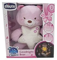 Chicco Miś na dobranoc różowy (276696)
