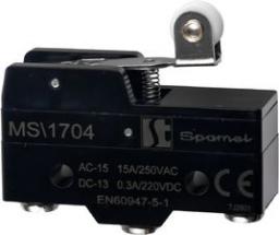 Spamel Łącznik miniaturowy dźwignia z rolką krótka (MS1704)