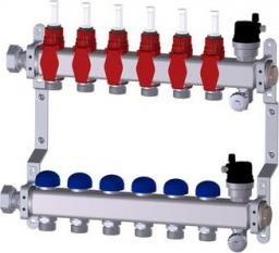 Purmo rozdzielacz premium z rotametrami 3 obiegi (FBWMSST0340142P0)