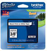 Brother taśma TZE-221 (black on white)