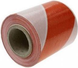 FOLIA Taśma ostrzgawcza Folia 100m biało-czerwona
