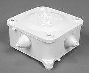 Pak-plast Puszka natynkowa P-3 IP41 z odgałęźnikiem 110 x 60mm biała (P3ODGB)