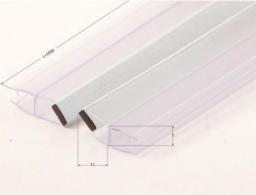 Deante uszczelki pionowe magnetyczne do szyby ruchomej 5 mm, kabiny Funkia (XKCP1UU50)