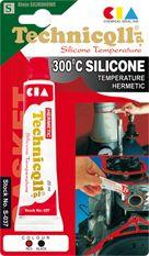 Technicqll Silikon wysokotemperaturowy 300C 20ml czerwony (3390#)