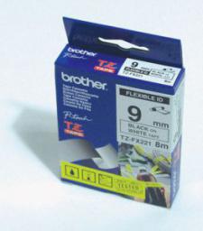 Brother taśma TZE-FX221 (black on white)
