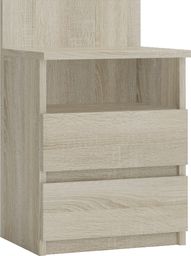 Topeshop Szafka nocna malwa m1 sonoma