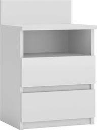 Topeshop Szafka nocna malwa m1 biel
